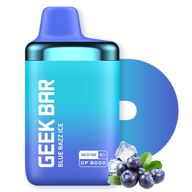 Geek Bar DF8000 - Blue Razz Ice